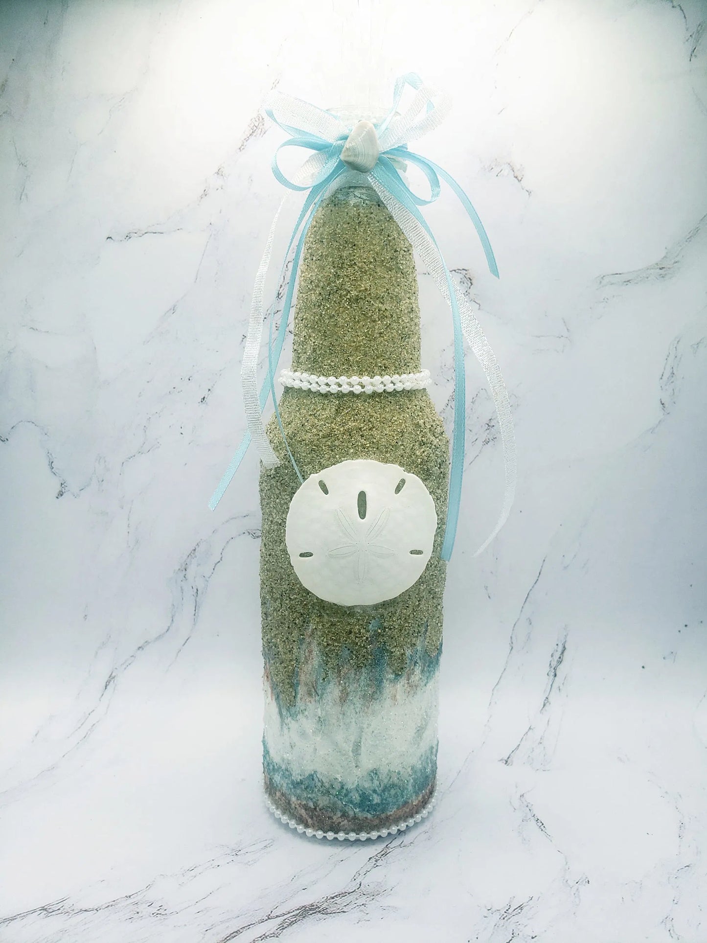 Textured Sand Dollar Vase