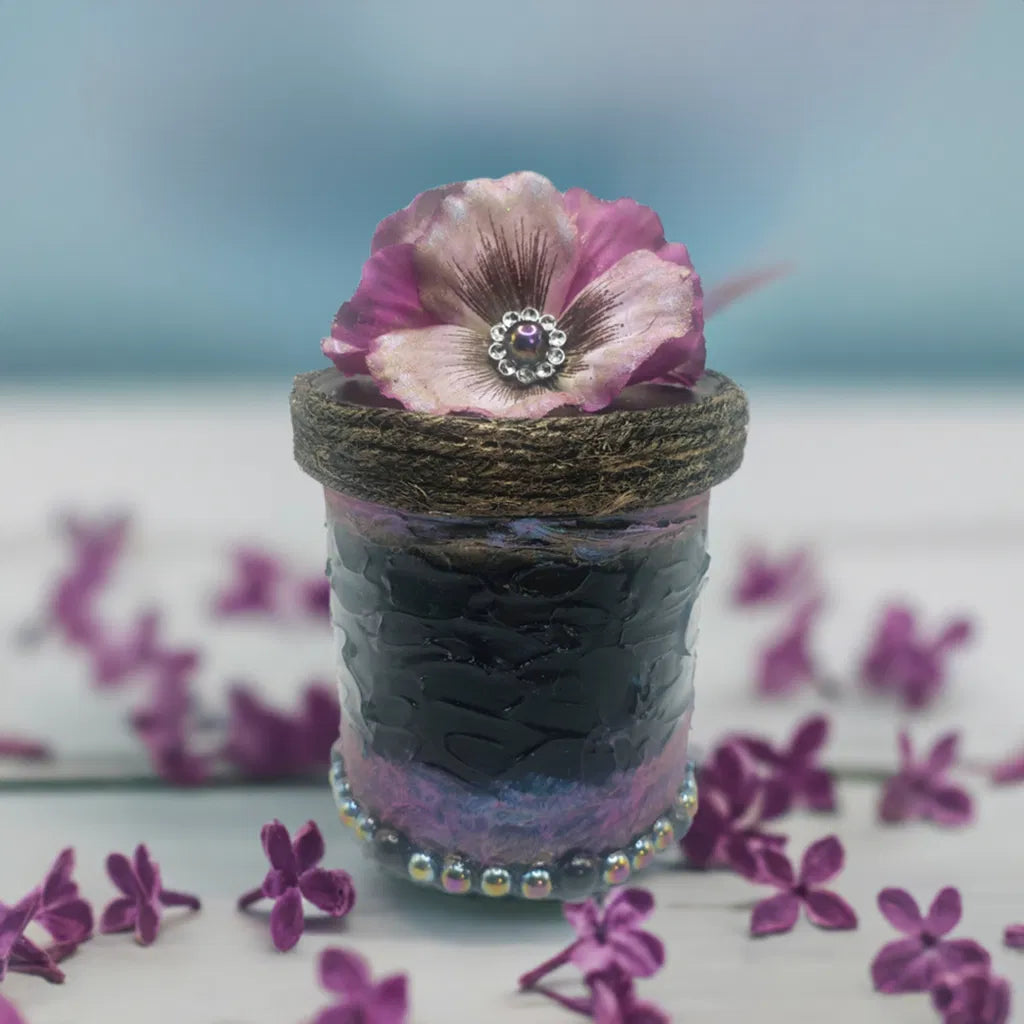 Flower Trinket Jar