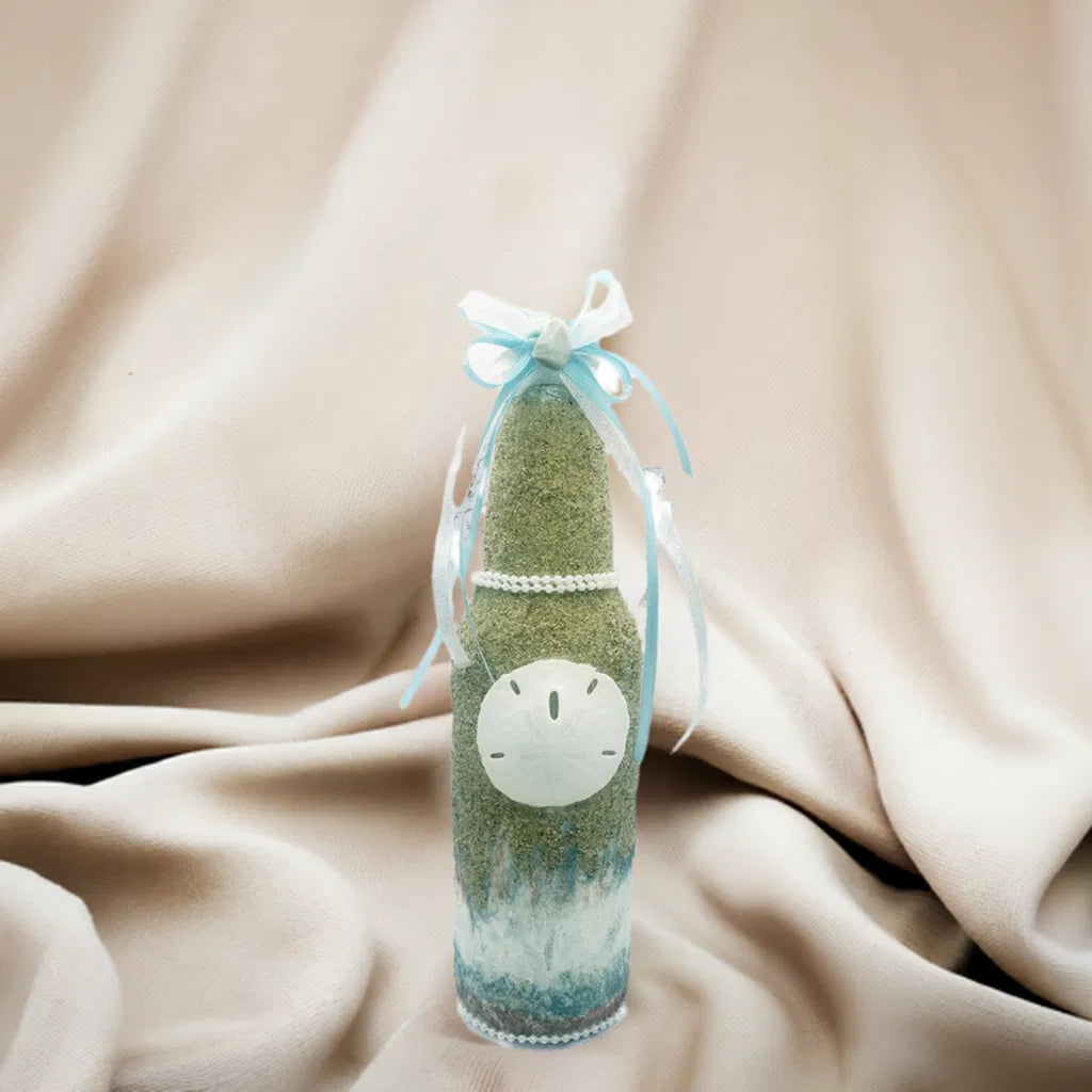 Textured Sand Dollar Vase