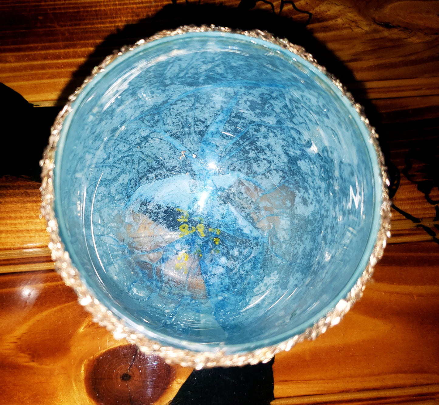 Textured Embellished Glass Cups