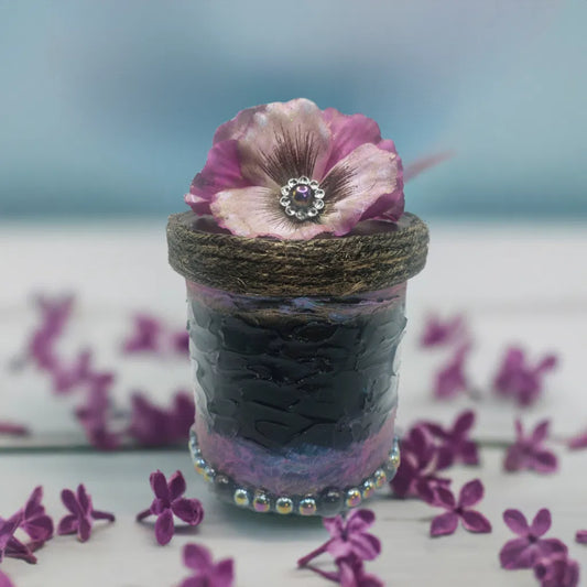 Flower Trinket Jar