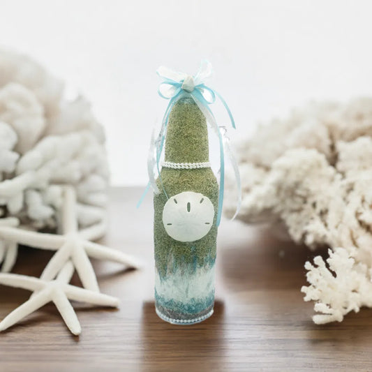 Textured Sand Dollar Vase