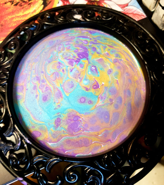 Set Of Acrylic Pour Candle Holders