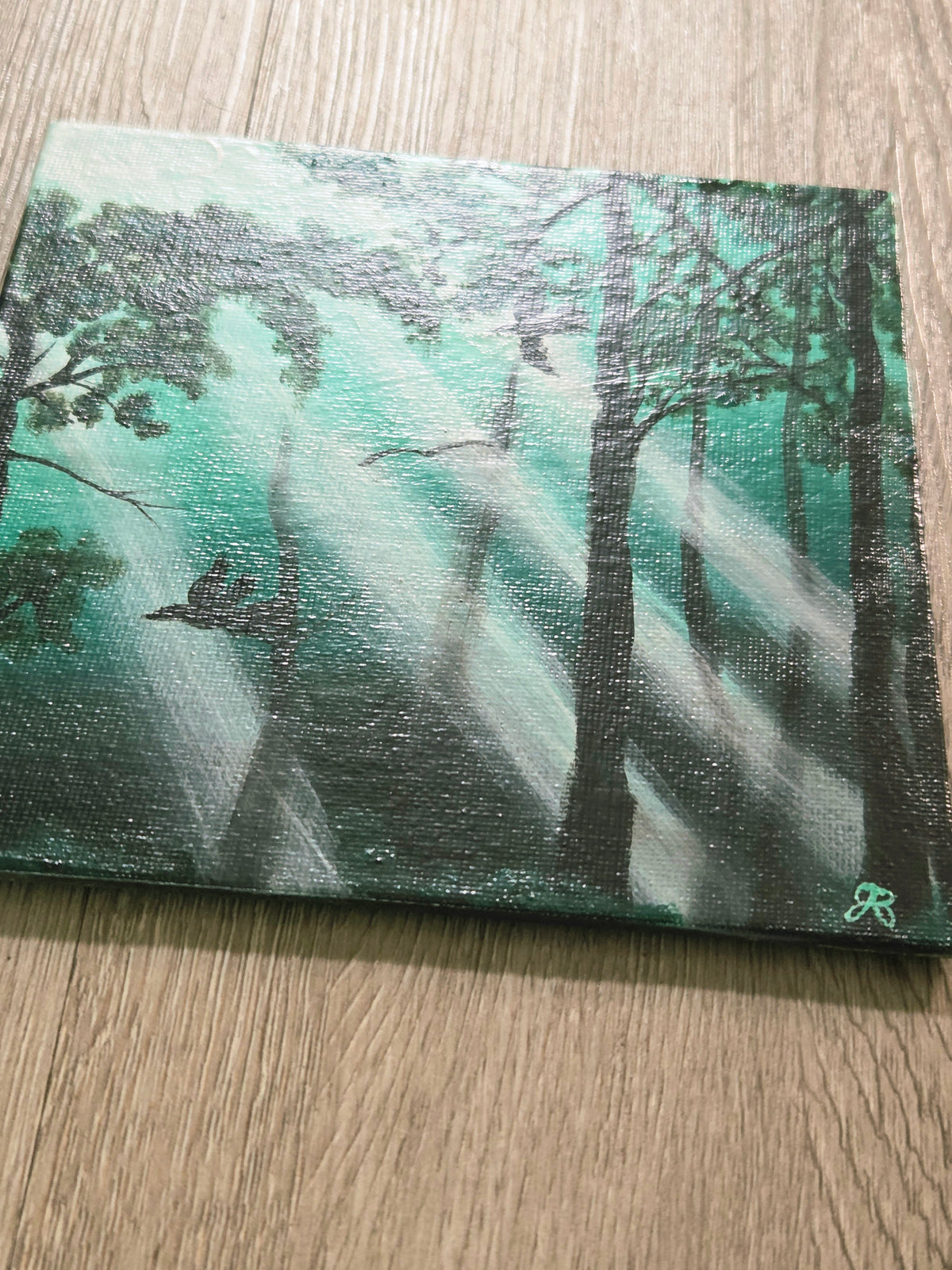 Hand-Painted Ray of Light Magnet