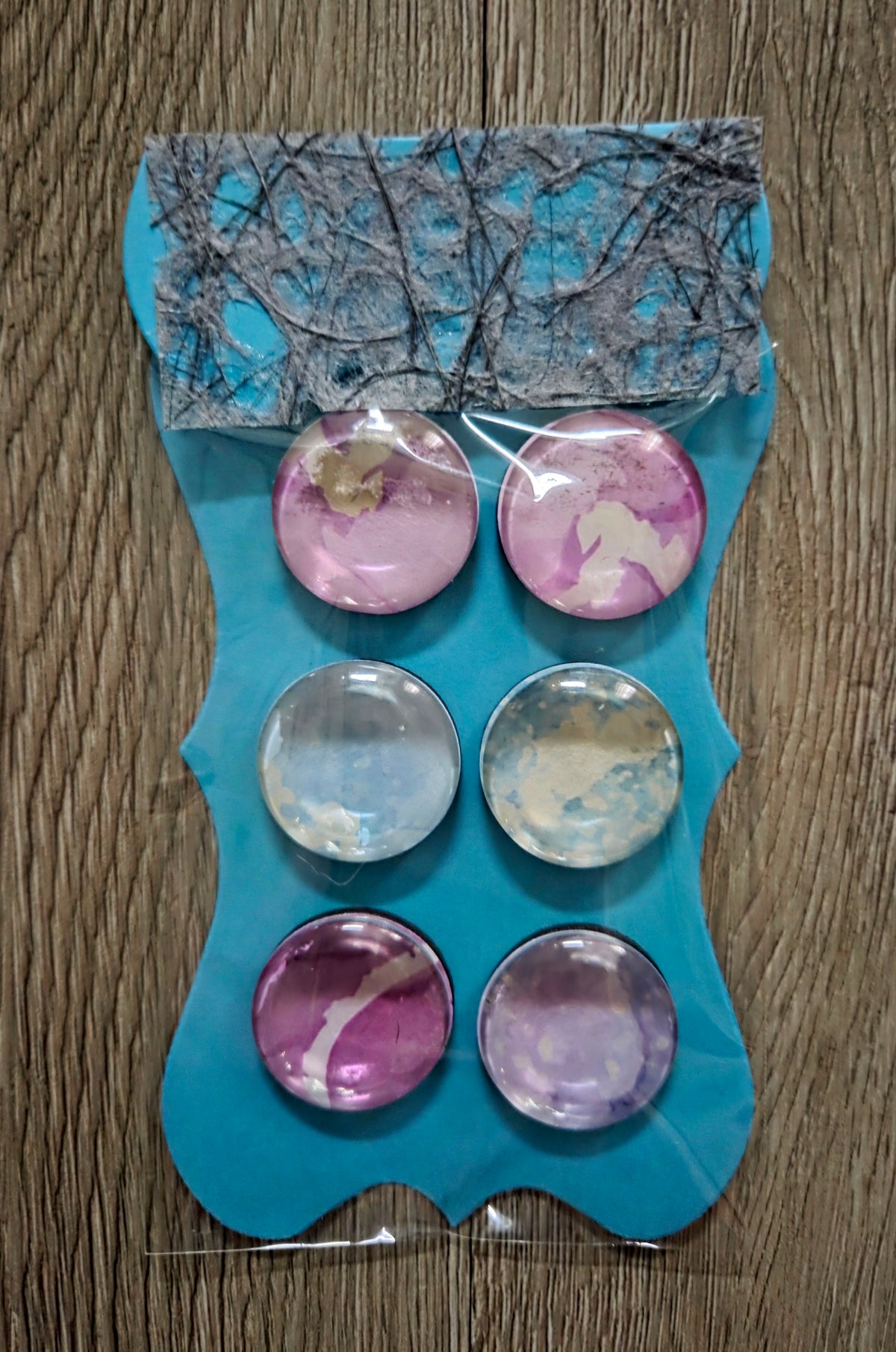Round Cabochon Magnets (set of 6) 001
