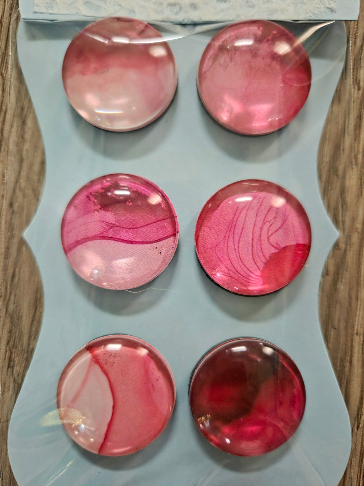Round Cabochon Magnets (set of 6) 003